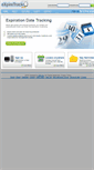 Mobile Screenshot of expiretrack.com